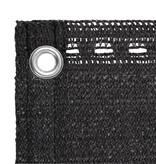 VidaXL Balkonscherm HDPE 90x400 cm antraciet