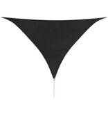 VidaXL Zonnescherm driehoekig 5x5x5 m oxford stof antracietkleurig
