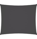 VidaXL Zonnescherm rechthoekig 4x6 m oxford stof antracietkleurig