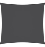 VidaXL Zonnescherm vierkant 3,6x3,6 m oxford stof antracietkleurig