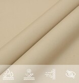 VidaXL Zonnescherm driehoekig 3,6x3,6x3,6 m oxford stof beige