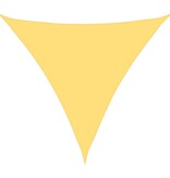 VidaXL Zonnescherm HDPE driehoekig 5x5x5 m beige