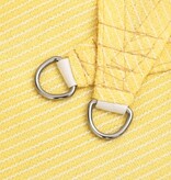 VidaXL Zonnescherm HDPE driehoekig 5x5x5 m beige