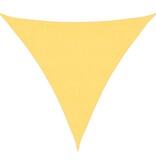 VidaXL Zonnescherm HDPE driehoekig 3,6x3,6x3,6 m beige