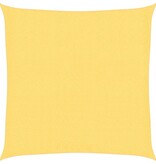 VidaXL Zonnescherm HDPE vierkant beige 3,6x3,6 m