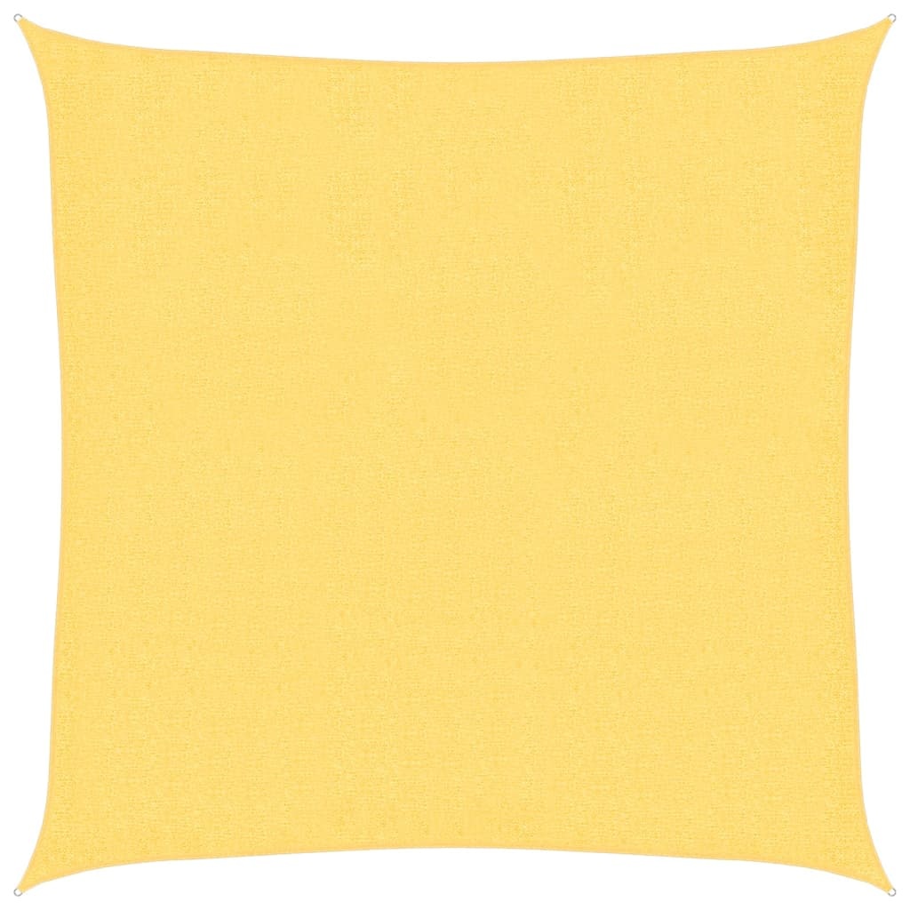 VidaXL Zonnescherm HDPE vierkant beige 3,6x3,6 m