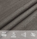 VidaXL Zonnescherm HDPE driehoekig 5x5x5 m antraciet