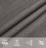 VidaXL Zonnescherm HDPE rechthoekig 4x6 m antraciet