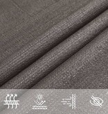 VidaXL Zonnescherm HDPE rechthoekig 2x4 m antraciet