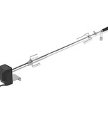 VidaXL BBQ Draaispit met motor staal 1200 mm