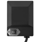 VidaXL BBQ Draaispit motor 4 W zwart