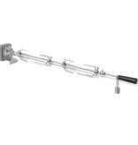 VidaXL BBQ Draaispit met motor staal 1000 mm