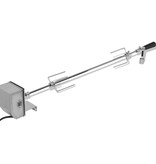 VidaXL BBQ Draaispit met professionele motor staal 1200 mm