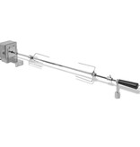 VidaXL BBQ Draaispit met professionele motor staal 900 mm