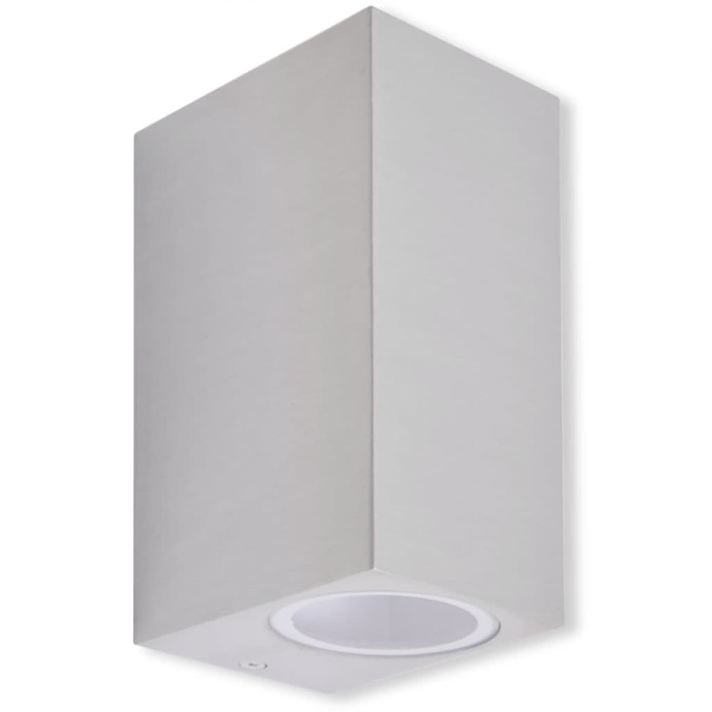 VidaXL Wandlamp buiten boven en onder licht 2 stuks