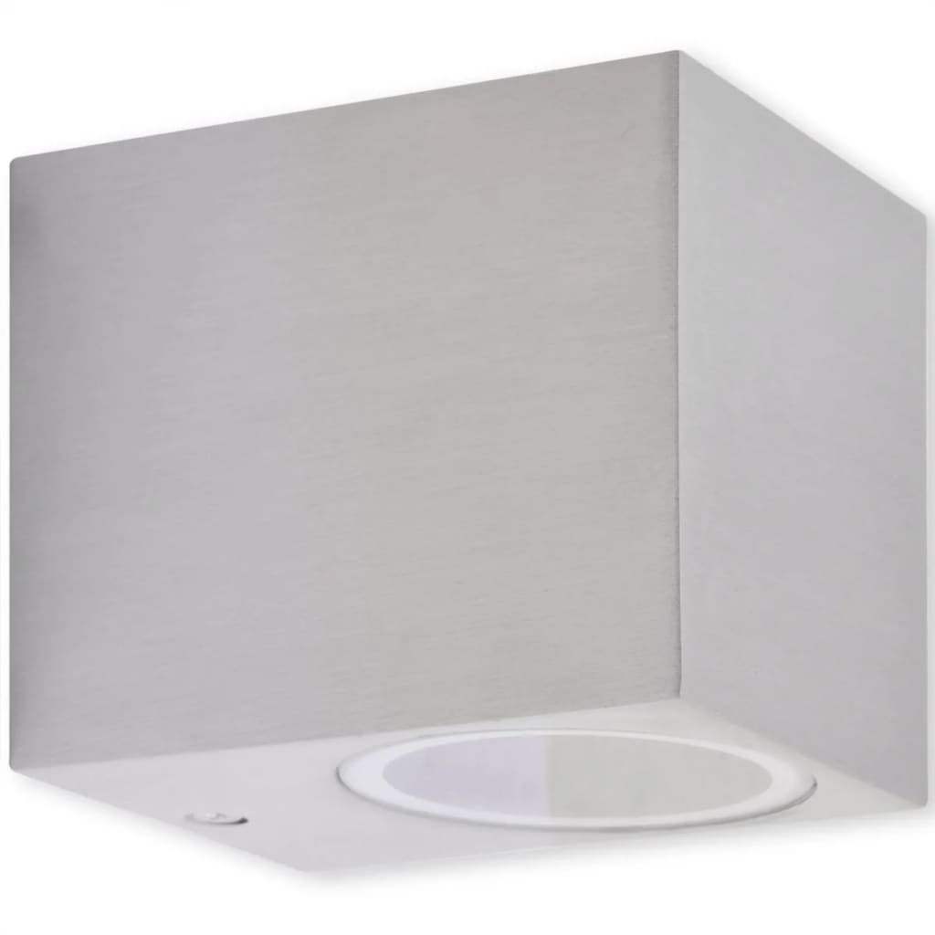 VidaXL Buitenlamp kubusvormig 2st