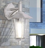 VidaXL Wandlantaarn hangend voor buiten roestvrij staal