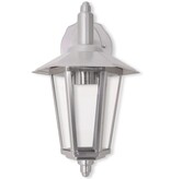 VidaXL Wandlantaarn hangend voor buiten roestvrij staal