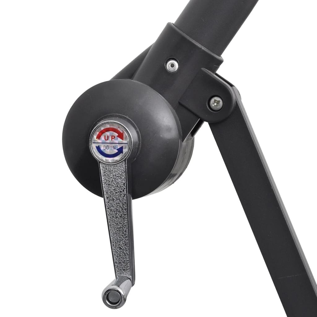 VidaXL Zweefparasol 3 m zandwit