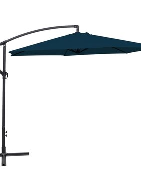 VidaXL Zweefparasol 3 m blauw