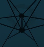 VidaXL Zweefparasol 3 m blauw