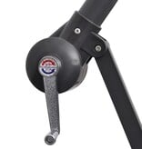 VidaXL Zweefparasol 3 m blauw