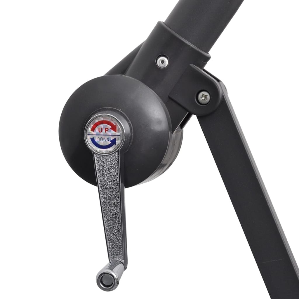 VidaXL Zweefparasol 3 m blauw