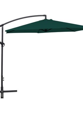 VidaXL Zweefparasol 3 m groen