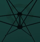 VidaXL Zweefparasol 3 m groen