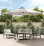 VidaXL Zweefparasol 3,5 m zandwit