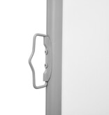 VidaXL Windscherm uittrekbaar 160x600 cm crème