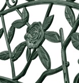 VidaXL Tuinbank 100 cm gietaluminium groen