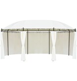 VidaXL Prieel 530x350x265 cm crèmewit