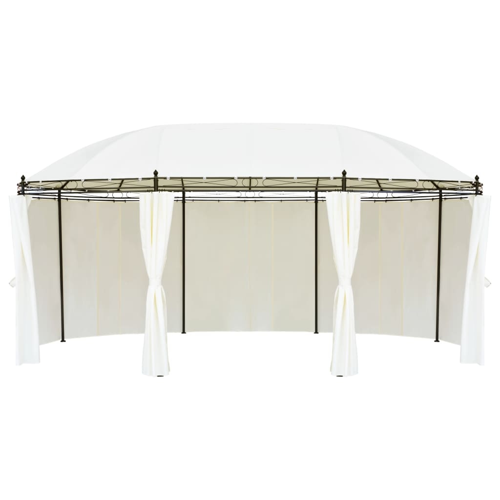 VidaXL Prieel 530x350x265 cm crèmewit