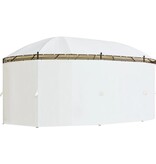 VidaXL Prieel 530x350x265 cm crèmewit