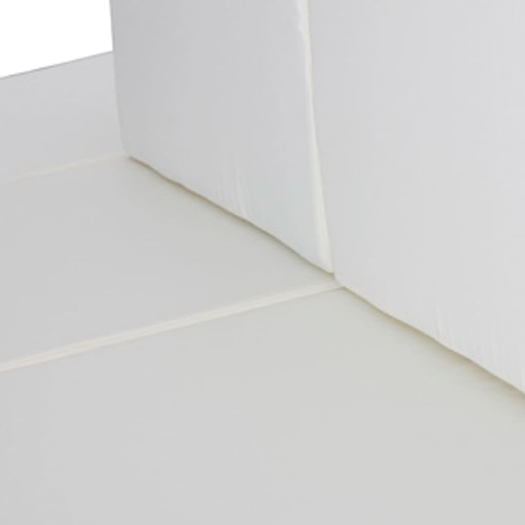 VidaXL 6-delige Loungeset met kussens poly rattan bruin