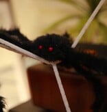 VidaXL home trainer 4 pcs Zwart en wit 150 cm Polyester