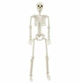 VidaXL Halloween Skelet Verstelbaar 2 pcs Wit 85 cm PVC