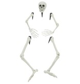 VidaXL Halloween Skelet Wit 20 x 10 x 9.5 cm Kunststof