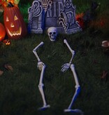 VidaXL Halloween Skelet Wit 20 x 10 x 9.5 cm Kunststof