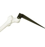 VidaXL Halloween Skelet Wit 20 x 10 x 9.5 cm Kunststof