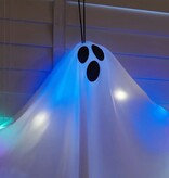 VidaXL Halloween Hangende Spook 3 pcs Wit 52 x 62 cm Polyester