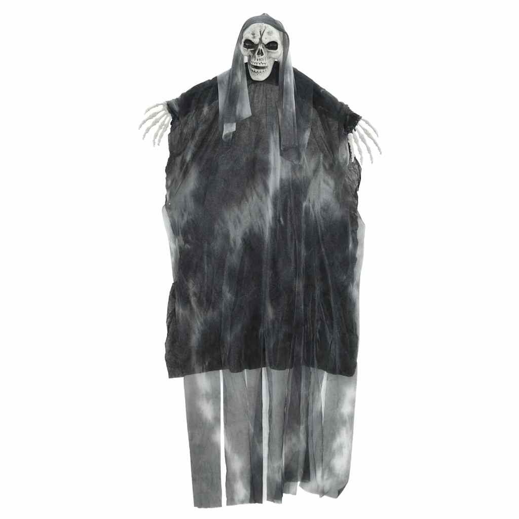 VidaXL Halloween Hangende Spook 3 pcs Zwart 66 x 110 cm Polyester