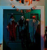 VidaXL Halloween Hangende Spook 3 pcs Multikleur 77 x 98 cm Polyester