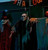 VidaXL Halloween Hangende Spook 3 pcs Multikleur 77 x 98 cm Polyester