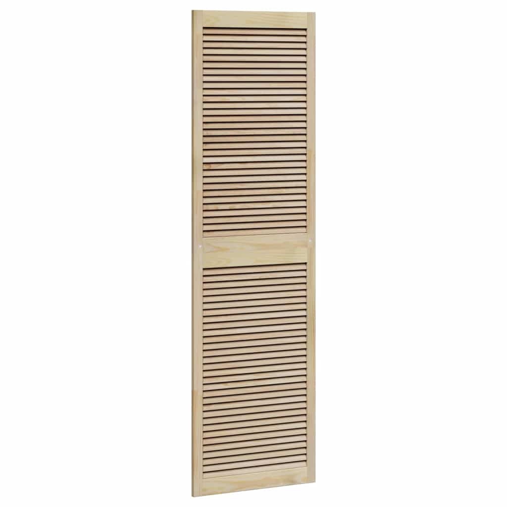 VidaXL Kastdeur Naturel 140.5 x 2.1 x 49.5 cm Massief grenenhout