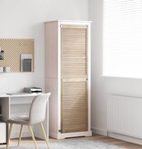 VidaXL Kastdeur Naturel 140.5 x 2.1 x 49.5 cm Massief grenenhout