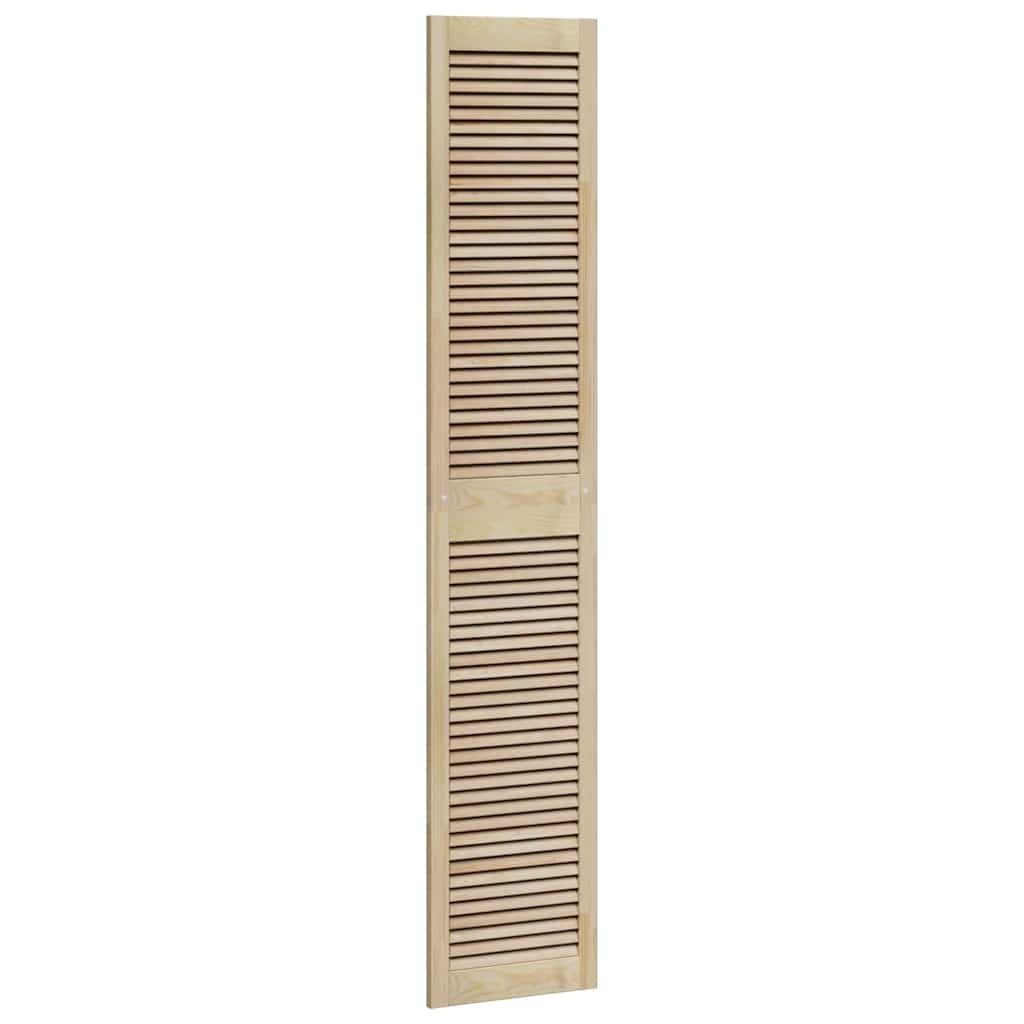 VidaXL Kastdeur Naturel 140.5 x 2.1 x 49.5 cm Massief grenenhout