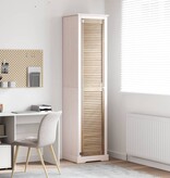 VidaXL Kastdeur Naturel 140.5 x 2.1 x 49.5 cm Massief grenenhout