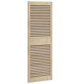 VidaXL Kastdeur Naturel 140.5 x 2.1 x 49.5 cm Massief grenenhout